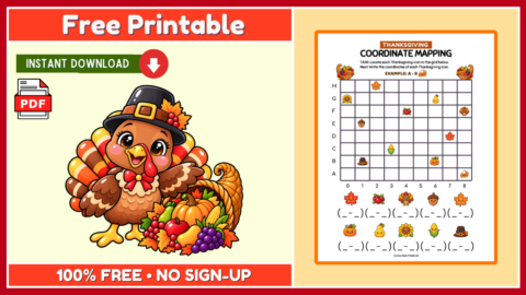 Free Thanksgiving Coordinate Mapping