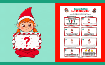 Free Printable Elf On The Shelf Scavenger Hunt