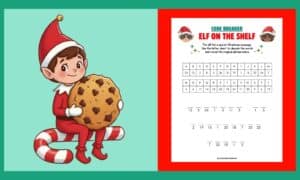 Free Elf On The Shelf Code Breaker Puzzle