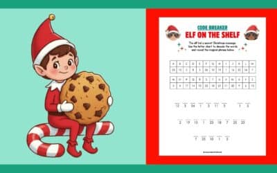 Free Elf On The Shelf Code Breaker Puzzle
