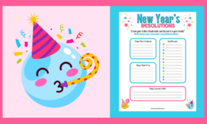Free Printable New Years Resolutions Worksheet