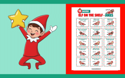 15 More Free Printable Elf On The Shelf Jokes For Kids