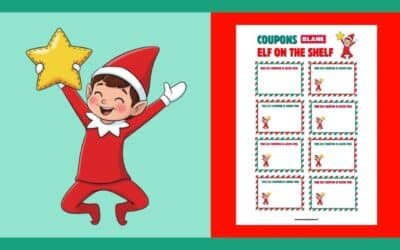 Free Elf On The Shelf Printable Blank Coupon Notes