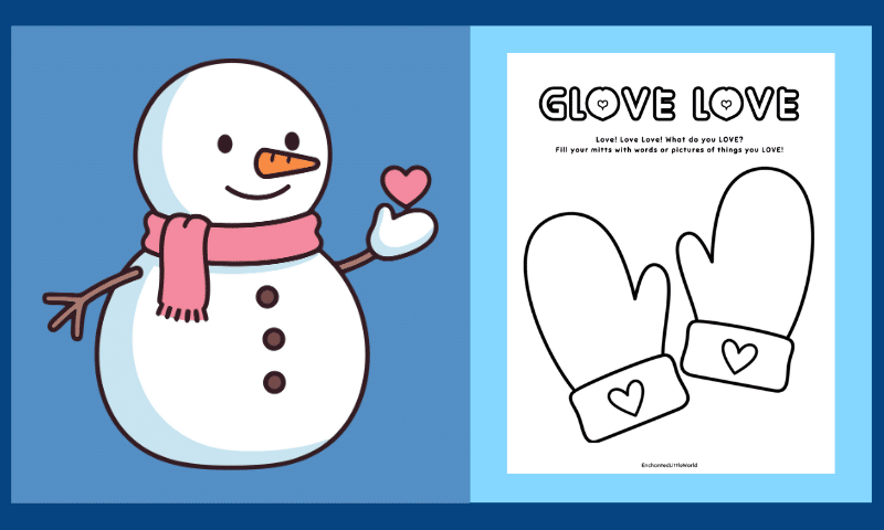 Free Printable Love SEL Worksheet For Kids