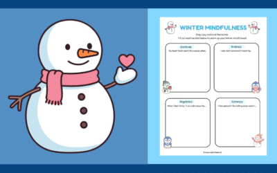 Free Printable Winter SEL Worksheet for Kids