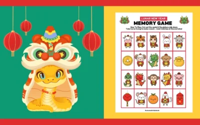 Free Printable Lunar New Year Memory Game