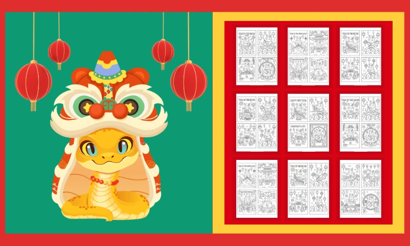 10 Free Printable Year Of The Horse Coloring Pages