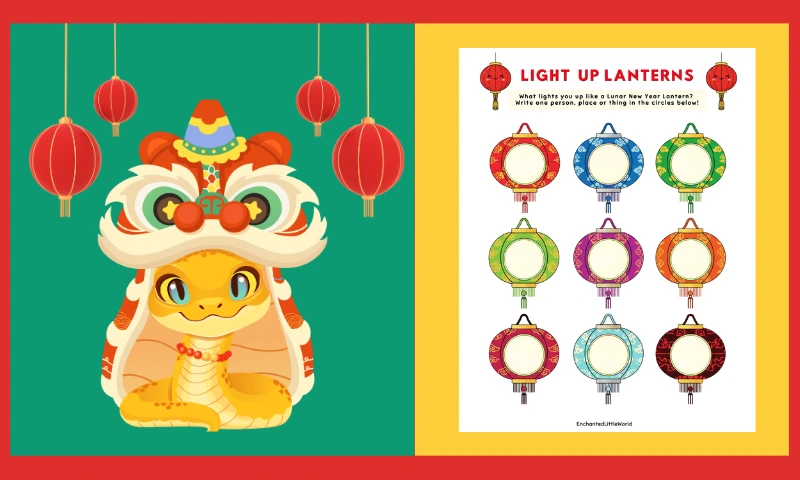Free Printable Lunar New Year Gratitude Activity