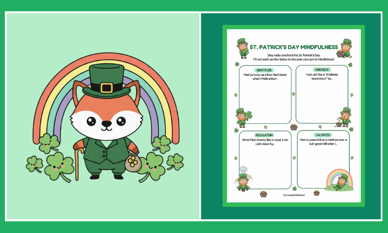 Free Printable Saint Patrick’s Day SEL Worksheet