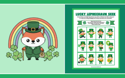 Free Printable Leprechaun Hunt Game For Kids