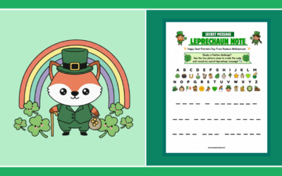 Free Printable Secret Leprechaun Note For Kids