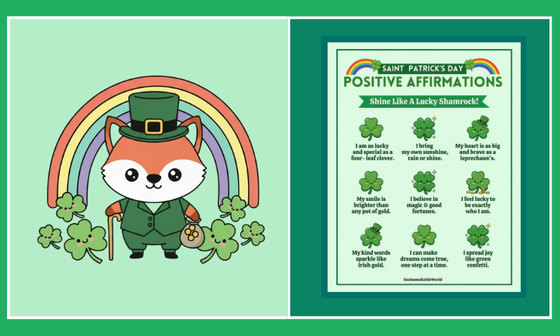 Free Printable Saint Patrick’s Day Affirmations
