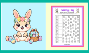 Free Easter I Spy Activity For Kids
