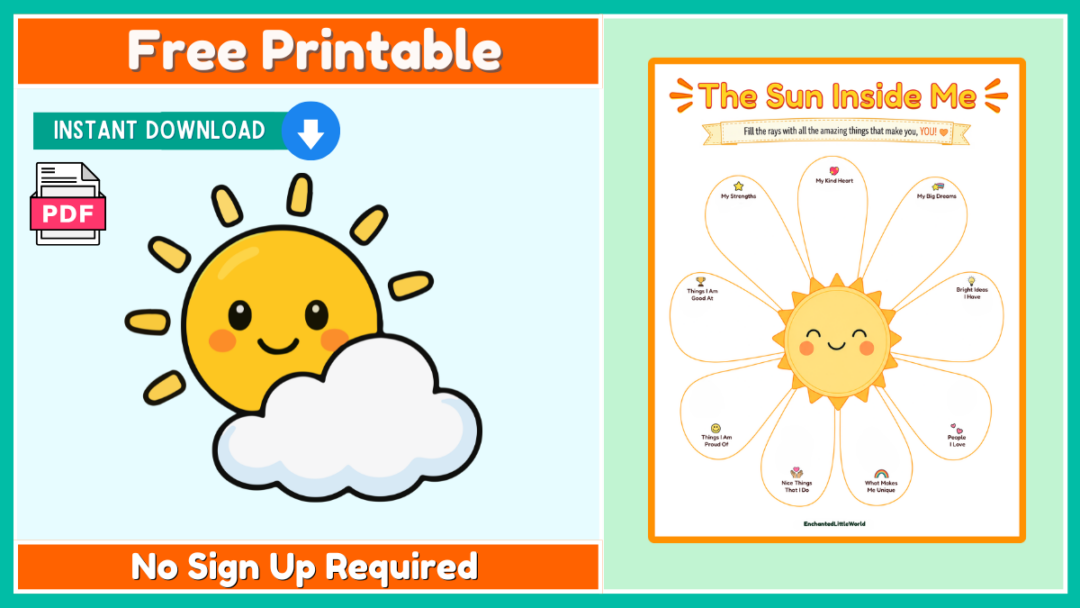 Free Printable SEL Worksheet For Kids 1