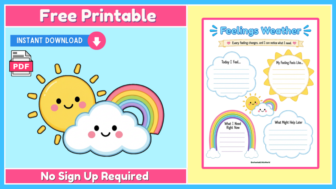 Free Printable SEL Worksheet 11
