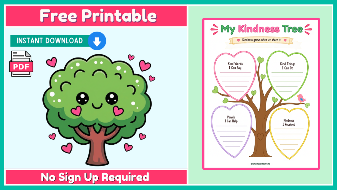Free Printable SEL Worksheet For Kids 2