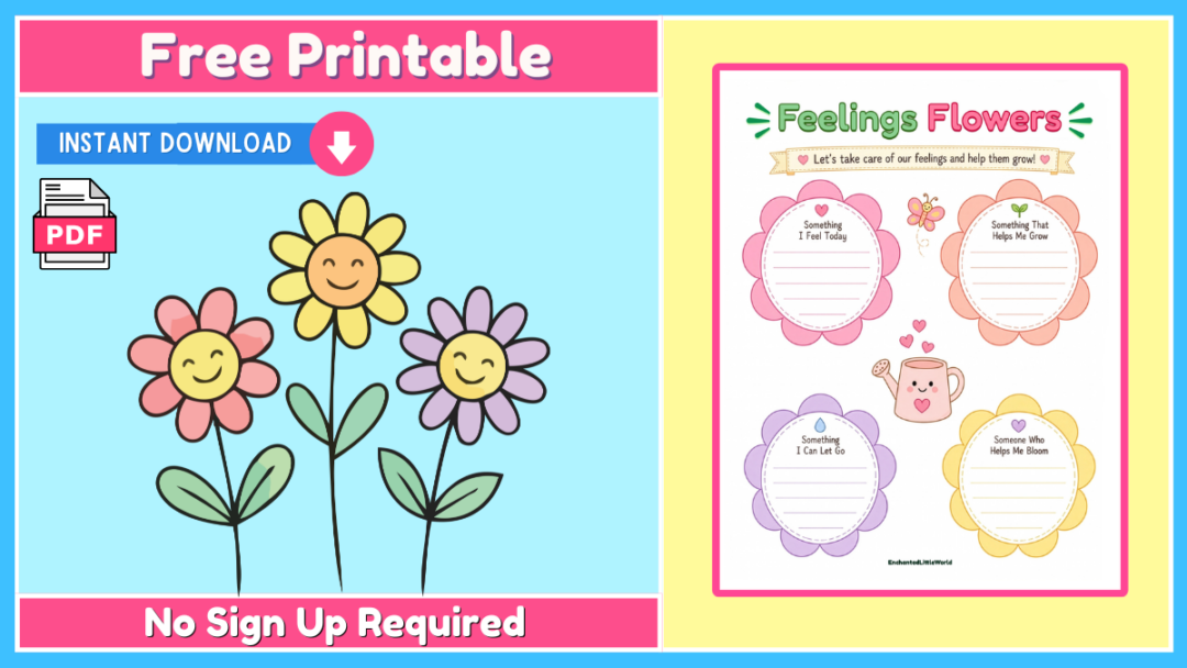 Free Printable SEL Worksheet For Kids 3
