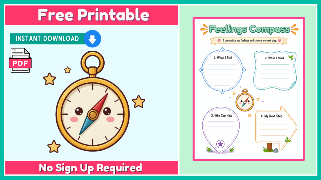 Free Printable SEL Worksheet 7