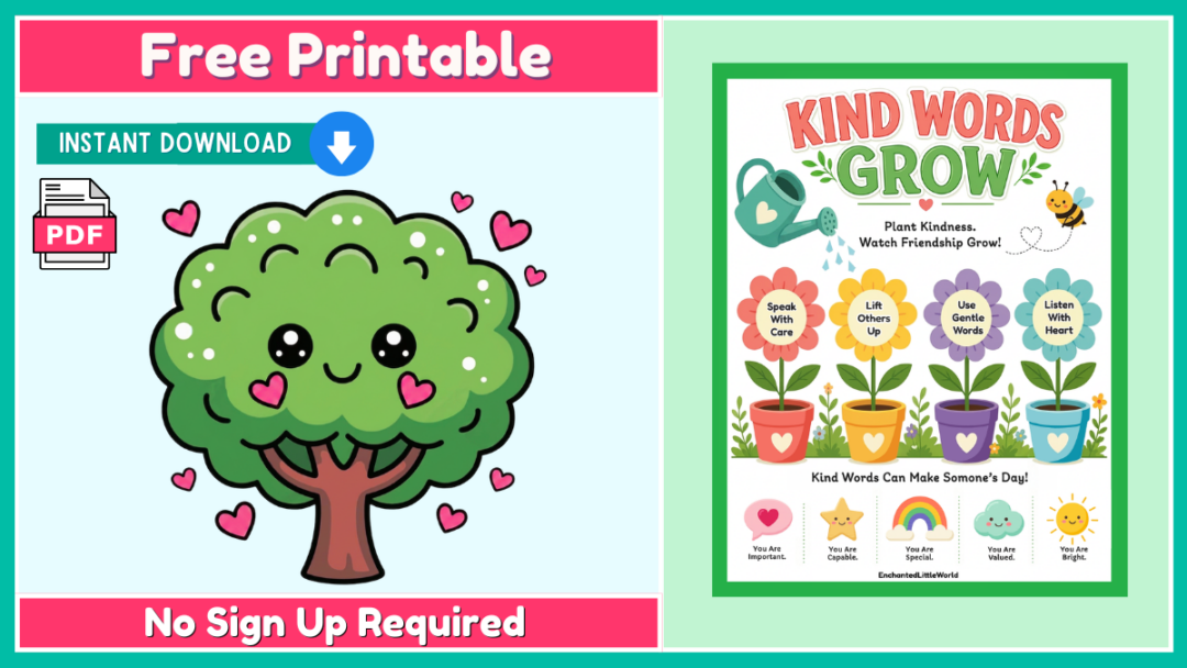 Free Printable Kindness Poster