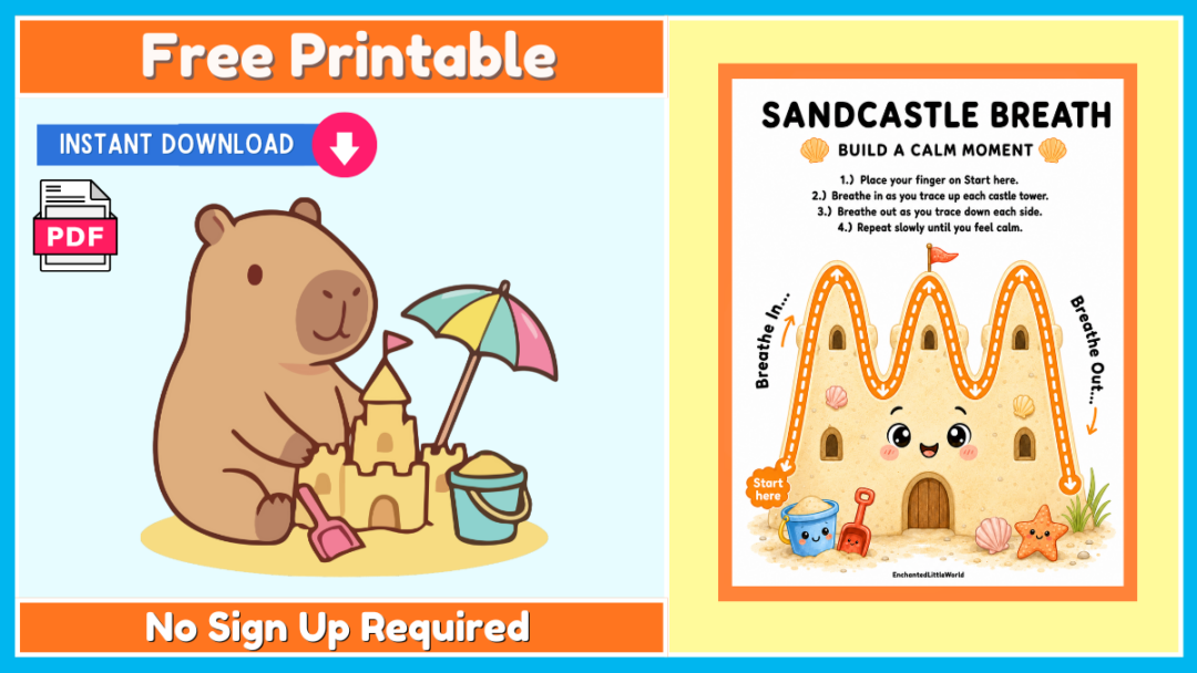 Free Sandcastle Breathing Exercise