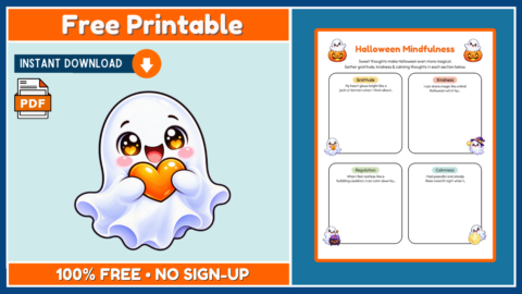 Free Halloween SEL Worksheet