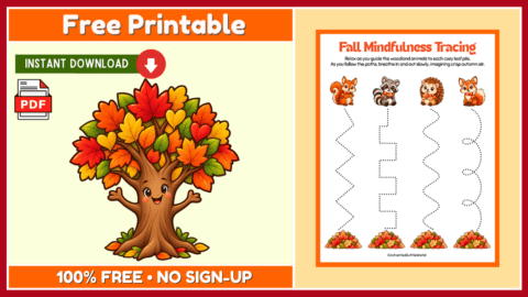 Free Fall Mindfulness Activity