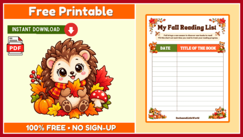 Free Fall Reading List Tracker