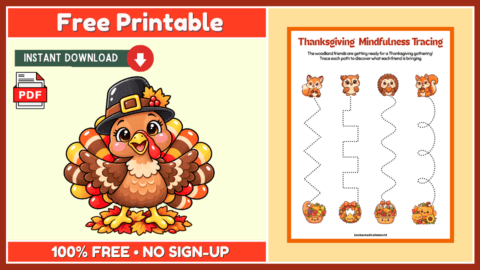 Free Thanksgiving Mindfulness Activity