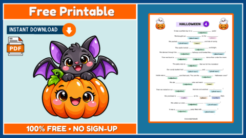 Free Halloween Mad Libs 4