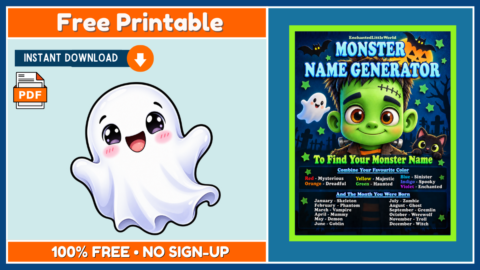Free Monster Name Generator For Kids