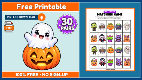 Free Halloween Matching Game