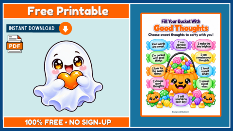 Free Halloween Affirmations Poster